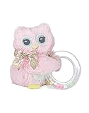 Bearington Baby Lil' Hoots Owl Shaker Ring Rattle 5 by Bearington