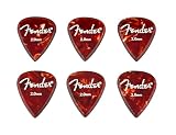 Fender/Aero Acrylic Picks 6-count 2mm フェンダー [ピック6枚セット]