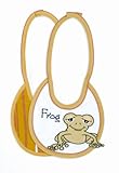 Mud Pie Baby Animal Crackers Frog Bib by Mud Pie