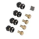 Ongwan RC 六角ハブ 4個 RC 六角ハブ 10mm 真鍮ホイール六角ハブ延長六角ドライブアダプター 4m 1/18 RC クローラー用