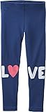 Carters Baby Girls Loveレギンス12ヶ月ブルー