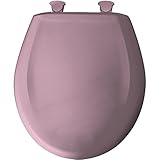 Bemis 200SLOWT 563 Slow Close Sta-Tite Round Closed Front Toilet Seat, Orchid by Bemis