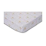 Disney Baby Cinderella 100% Cotton Fitted Crib Sheet by Disney