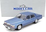 MCG キャデラック フリートウッド ブロアム ミニカー 1/18 CADILLAC FLEETWOOD BROUGHAM 1982 (ライトブルー) [並行輸入品]