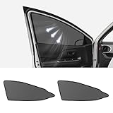 アクア 10系 サンシェード AQUA NHP10/NHP10H サイド用 日よけ 遮光 メッシュカーテン マグネット式 網戸 運転席 助手席 日除け アクセサリー 内装パーツ 日本語取扱説明書付き2枚