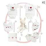 トトハウス(TOTO HOUSE)ベビー服 新生児 赤ちゃん ロンパース ベビー用品 出産準備 ベビー カバーオール 出産祝い ギフト セット ロンパース 衣類、幼児の靴 おもちゃ（ぬいぐるみ） (女