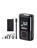 AstroAI エアコンプレッサー 自転車 空気入れ 電動 コードレス スマート 150PSI／2*2600mAh 35秒高速膨張