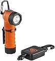Streamlight 88837 PolyTac 90X USB 500ルーメン マルチフューエル 直角充電式懐中電灯 SL-B26バッテリーパック&USBコードとギアキーパー オレンジ ��ボックスパッケージ