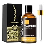 MAYJAM エッセンシャルオイル イランイラン 100ml 精油 アロマオイル 天然100% イランイランオイル アロマ ディフューザー／加湿器用 芳香用 プレゼント