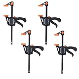 BIGMAN(ビッグマン)　クイックバークランプ100mm 4個セット BQC8-1