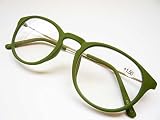 YGK-88/落ち着いたマットカラーのボスリントンモデル/老眼鏡/リーディンググラス/シニアグラス (2.0, Green)