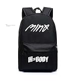 韓流グッズ ファッション VIP 可愛 MOBB IKON BOBBY WINNER BODY MINQバッグ リュックサック (ブラック)
