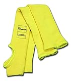 MCR Safety 9378TE Kevlar Economy Weight 36 Gauge Sleeve with Thumb-Slot, Yellow, 18-Inch [並行輸入品]