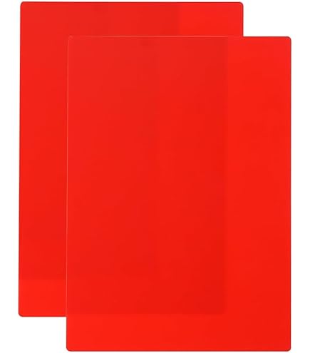 Amazon.co.jp: クツワ(Kutsuwa) STAD 下敷き 暗記用 A4 レッド VS017R