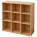 山善(YAMAZEN) 多目的ラック(幅90)3列 ナチュラル CKSR-3X3R(NB)