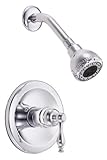 Danze D503555T Sheridan Single Handle Shower Trim Kit with Conservation Flow Showerhead, Chrome [並行輸