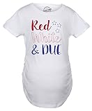 Crazy Dog T-Shirts SHIRT レディース US サイズ: Small/Maternity Fit カラー: ホワイト