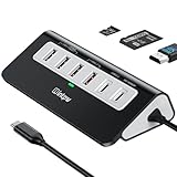 intpw P9 PRO USB Cハブ 10Gbps 9-in-1 USB Cドッキングステーション 4K@60Hz HDMI Type-C & 2 Type-A 3.2 2 USB-A 2.0 PD 100W SD/TFポート アルミニウムUSBハブ ノートパソコン iPhone 17シリーズ MacBook Air/Pro用