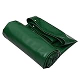 LIXIONG オーニング サンシェード雨布 防水日よけ 防塵 厚い PVC オイルクロス トラックシェッドクロス グリーン、 厚さ0.7mm、 -650g / m 2、 9サイズ ( サイズ さいず