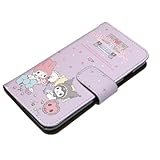 SmaSmaSweets AQUOS sense3 SH-02M ケース [デザイン:1.WエンジェルBエンジェル/マグネットハンドあり] クロミ 20周年 マイメロディ 50周年 グッズ メロクロ サンリオ 50th 20th アニバーサリー アクオスセンス3 sh02m sh02m 手帳型 スマホケース スマホカバー 手帳 携帯 カバー