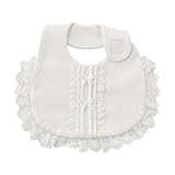 (チャックル) chuckle * ピュアホワイト * リボン フリル スタイ 【 マジック式 】 ホワイト サイズなし P8500-00-10