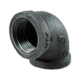 エルボ90度ブラック3 / 4 in