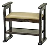 【完成品】立ち上がり楽椅子　サポートチェア　玄関椅子 （ 沖縄・離島配達不可）いす　椅子　イス