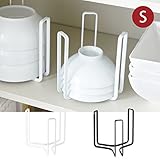 ディッシュラック ディッシュスタンド 皿立て お皿 ホルダー 収納 食器ラック お椀 収納 ボウルストレージ タワー TOWER S(ホワイト)