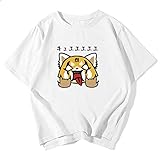 アニメ Aggretsuko アグレッシブ烈子 tシャツ Tシャツ メンズ レディース 半袖 綿 黒 夏 丸襟 ゆったり おしゃれ 通勤 通学 おおきいサイズ プリントＴシャツ 面白い ブラック