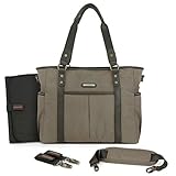 Timi & Leslie Classic Tote London Sac à Langer Gris