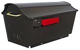 Special Lite Products STB-1007-BLK Towne Square Curbside Mailbox, Black [並行輸入品]