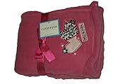 Cutie Pie Baby Blanket Pink Wild At Heart by Cutie Pie Baby