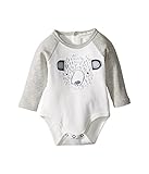 [パンプキン パッチ] Pumpkin Patch Kids ガールズ Bear Face Bodysuit (Infant) ワンピース French Vanilla Newborn [並行輸入品]