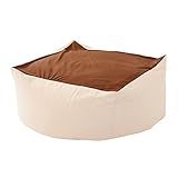 ソファ ビーズ 1人掛け ビーズソファー ソファー フロアソファ ローソファ クッションソファ 枕 キャラメル