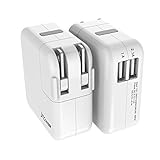 USB Charger, Costech Dual Ports 3.1A Wall Travel AC Power Adapter for Ipad,Iphone,Samsung,Other Fit 