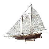 KESOTO 1/120スケール　木製　モデルボート　帆船モデル　船模型　自己組立