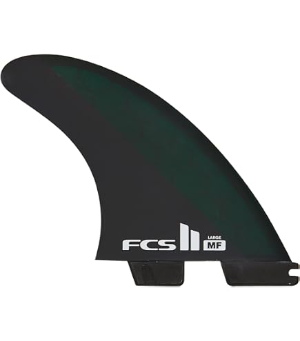 Amazon | FCS II Gabriel Medina Signature Tri Fin Set (Blue, Medium