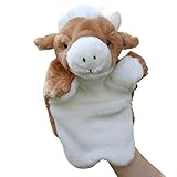 Remeehi ハンドパペット　動物 手 人形 アニマル ハンド パペット 幼児 情操 教育 親子 おもちゃ 知育 人形劇 小道具 5#