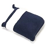 (カシウェア) kashwere トラベルブランケット TBB-02-134-348 Navy/White [並行輸入品]