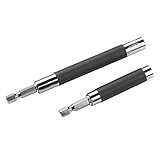 GRALARA2本　六角シャンク　伸縮式　ドライバー　ビットホルダー　1/4 'インチ　六角ドリルチャック