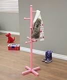 Frenchi Home Furnishing Kid's Coat Rack, Pink [並行輸入品]