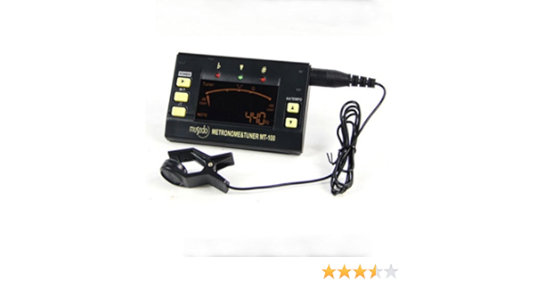 Amazon Musedo メトロ チューナー クロマチックチューナー トーンジェネレータ カラーlcd搭載 Mt 100 チューナー 楽器 音響機器