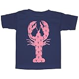 Lost Gods Lobster Print幼児用グラフィックTシャツ – Lost Gods カラー: ブルー