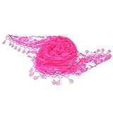 Dovewill 赤ちゃん　洗礼　ベビーシャワー　レース　ブランケット　毛布　ラップ　記念写真用　装飾　全9色 - ローズ