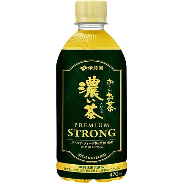 Amazon.co.jp: Itoen Oi Ocha Dark Tea Premium Strong 16.5 fl