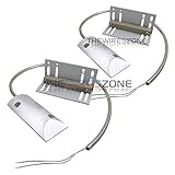 2 Pack Overhead Door Floor Garage Shutter Contact Sensor Security Alarm Switch [並行輸入品]