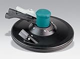 Dynabrade 58041 11" (279mm) Dia. Two-Hand Gear-Driven Sander, Central Vacuum, .45 hp, 900 rpm, Rear 