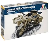 プラッツ イタレリ 1/9 WW2 ドイツ 軍用サイドカー プラモデル IT7403