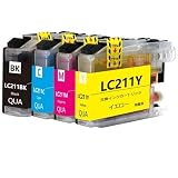 LC211-4PKブラザー用互換インクカートリッジLC211インク4色セット(BK/C/M/Y)計4本Brother対応機種:MFC-J880N MFC-J990DN/DWN MFC-J997DN/DWN MFC-J900DN/DWN MFC-J907DN/DWN MFC-J830DN/DWN MFC-J837DN/DWN MFC-J730DN/DWN MFC-J737DN/DWN