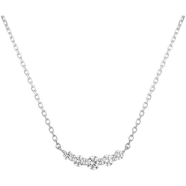 Amazon | 4℃(ヨンドシー)エターナルシルバーネックレス